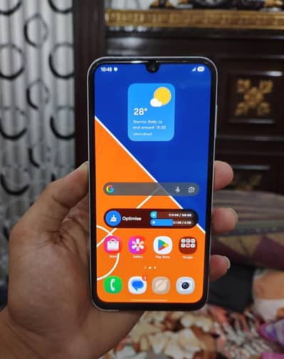 Samsung A15 128/6GB Ram with charger Mobile for sale