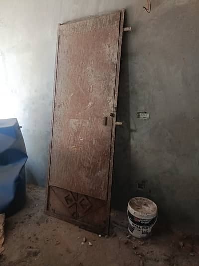 8 feet hieght 3 foot width Metal door for sale