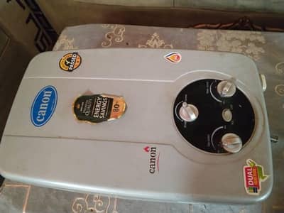 Canon Gas Geyser for Sale – Working Condition – Dual Ignition