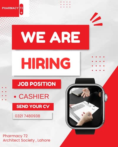 Job Opportunity | Cashier