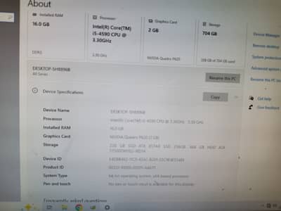 i5 4th custom pc for for sell