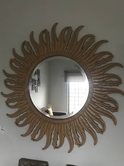 Wood  mirrors