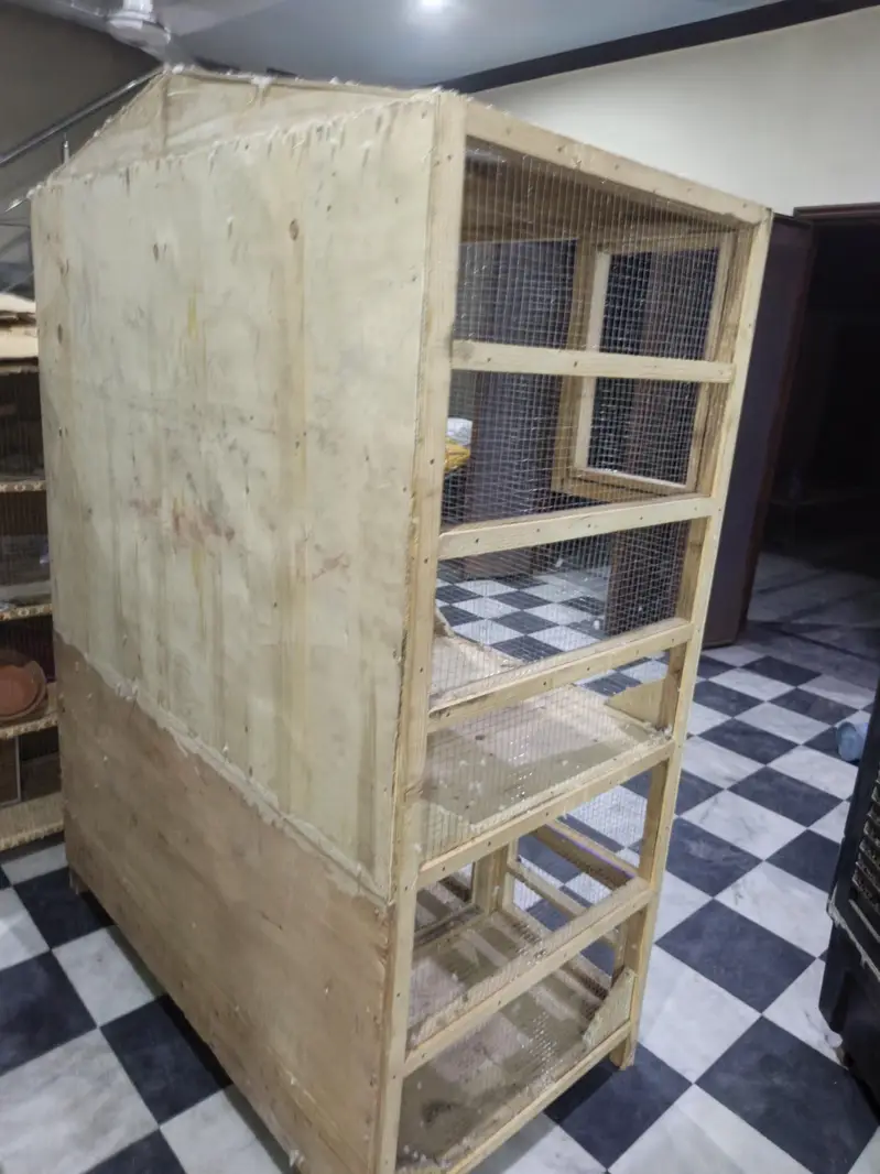 Big size Cage for Parrots budgie colony and hens — photo 8