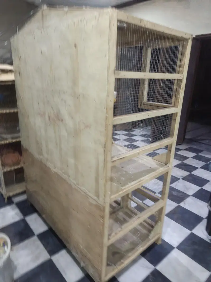 Big size Cage for Parrots budgie colony and hens — photo 9