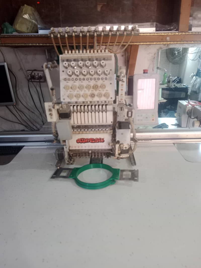 Embroidery machine 1