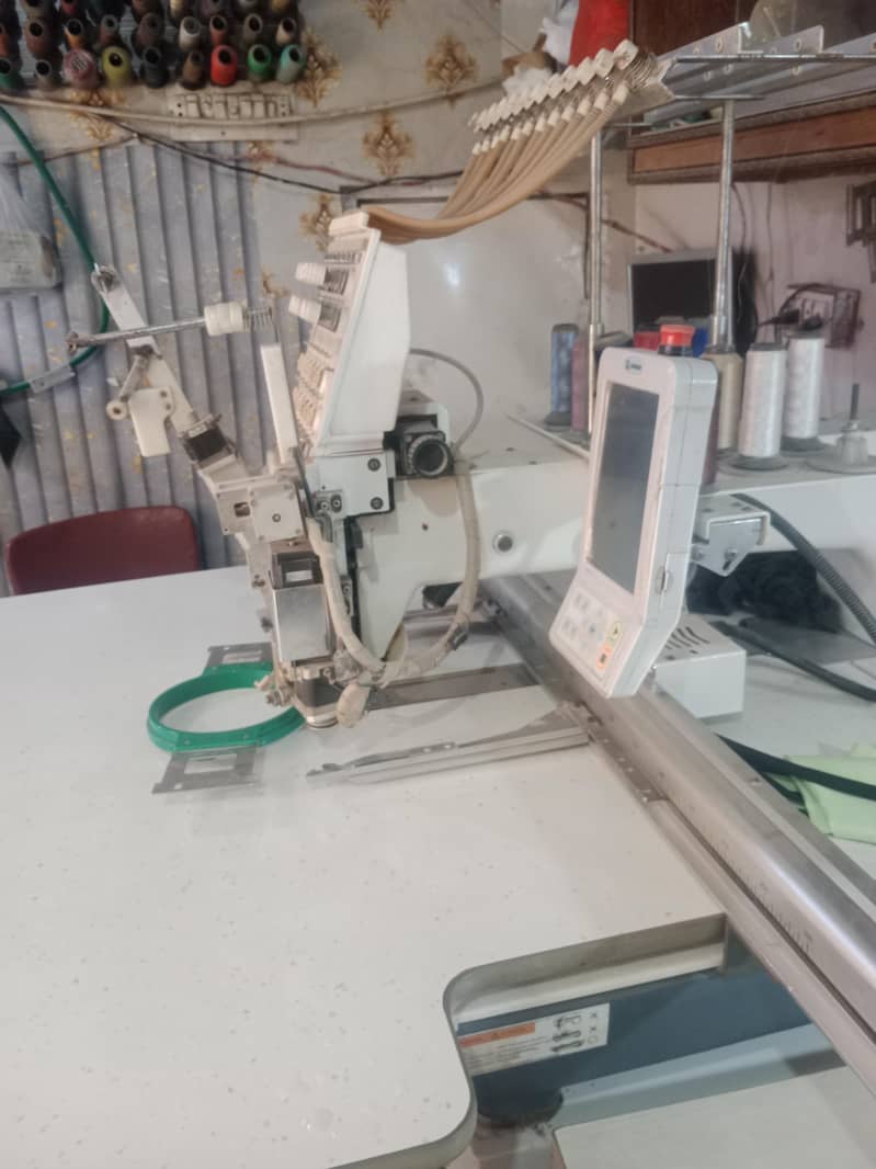Embroidery machine 2