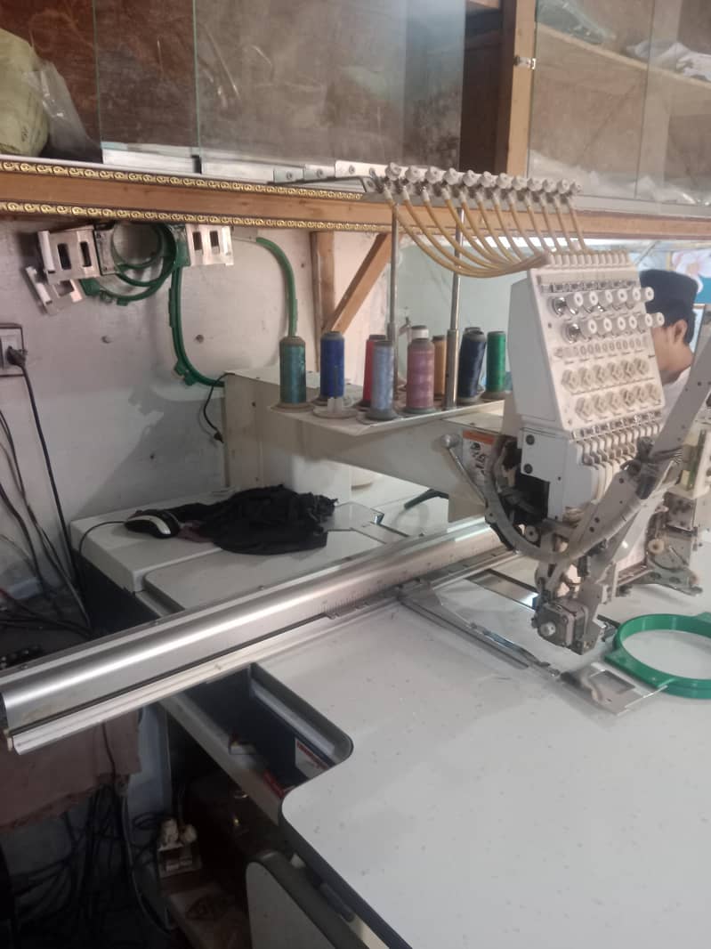 Embroidery machine 3