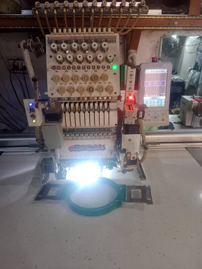 Embroidery machine 4