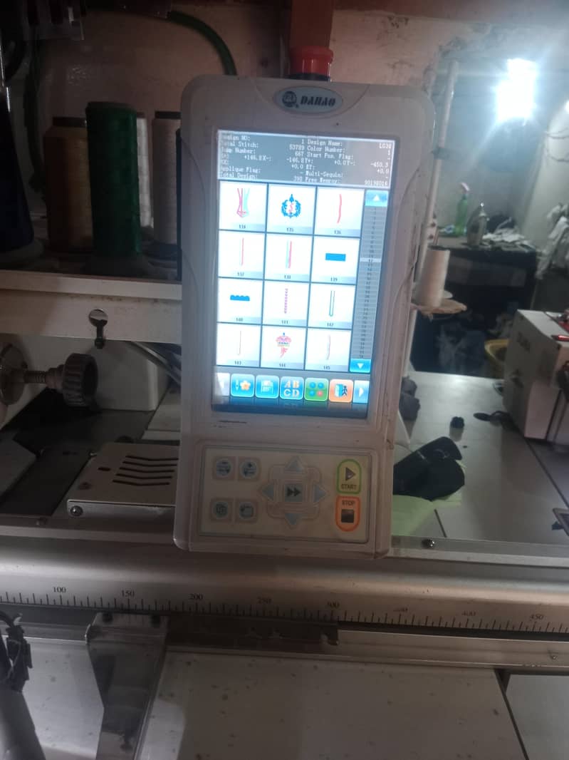 Embroidery machine 5