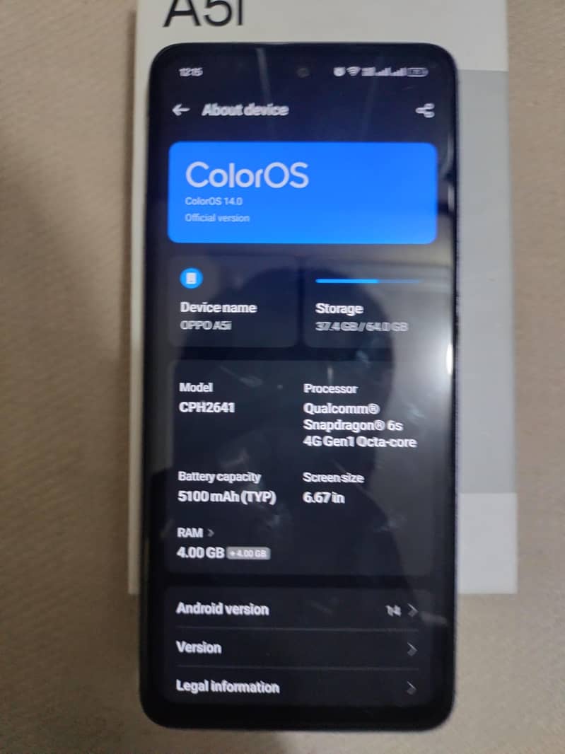 oppo a5i 3