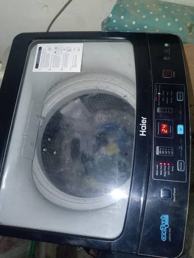 Haier automatic washing machine urgent sale