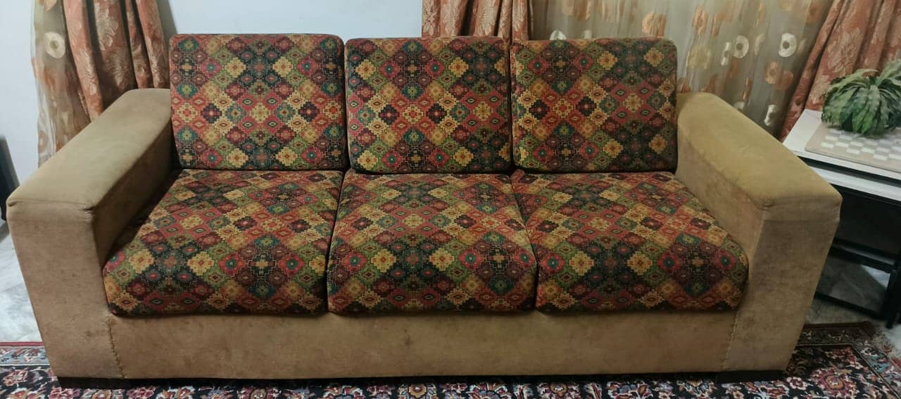 Sofa Set/6 Seater Sofa\Fabric & Suede Sofa Set\Sofa 6