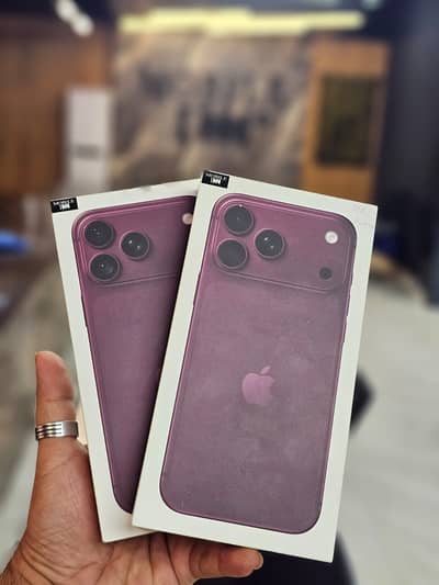 Box Pack Apple Iphone 18 Pro Max 256GB HK Physical+E-SIM Burgundy NON