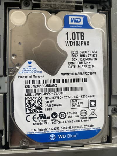 WD 1TB HDD