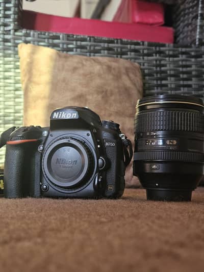 Nikon D750 with 24-120mm Lens for Sale – 9/10 Condition