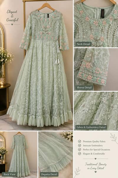 party wear maxi