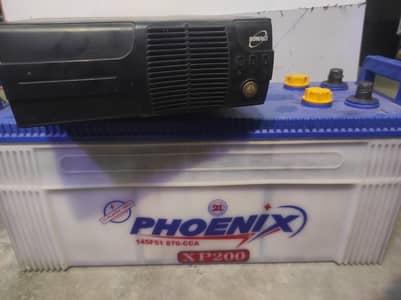 Phoenix battery 23 plates with ups Homage 1kva working conditions