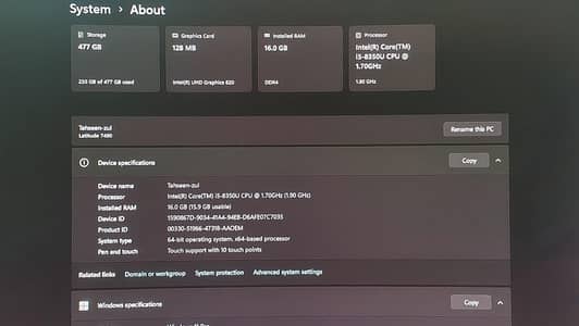 dell latitude 7490