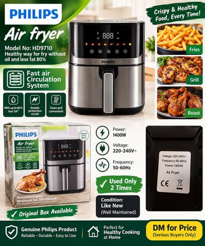 Philips Air Fryer HD9710
