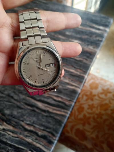 Seiko 5 automatic watch