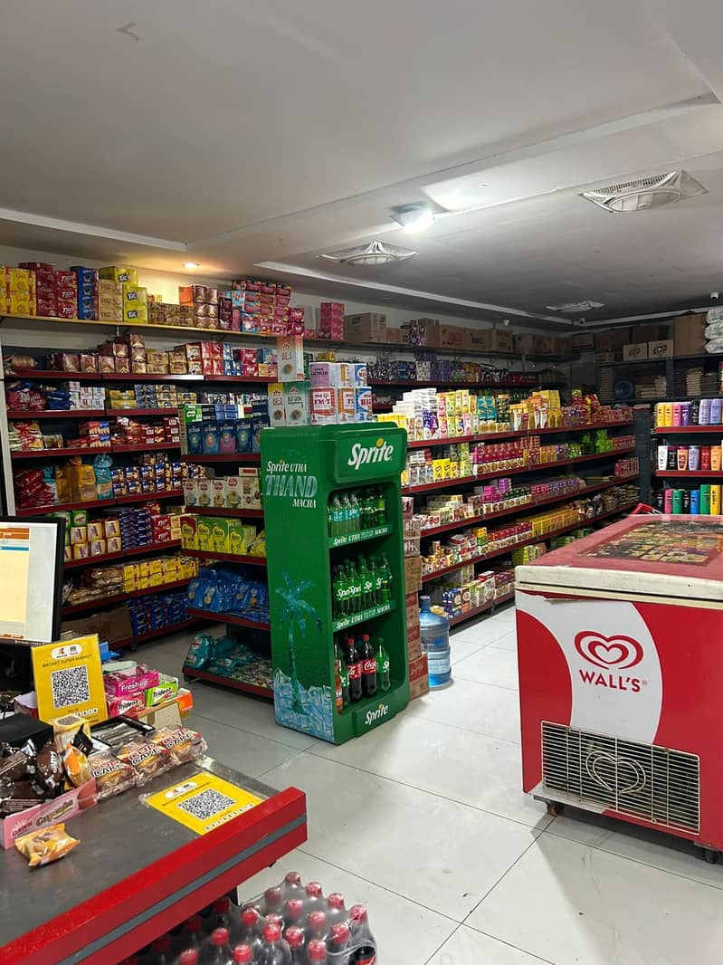 Grocery store For Sale. Best Location New Behria Town 2
