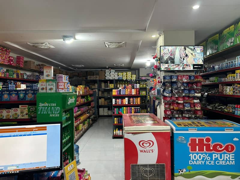 Grocery store For Sale. Best Location New Behria Town 3