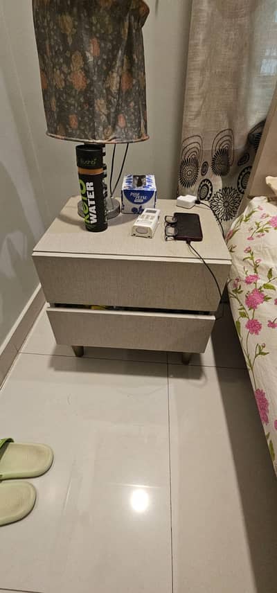Bed Set | Bedroom Set with Bed, 2 Side Tables & Mattress