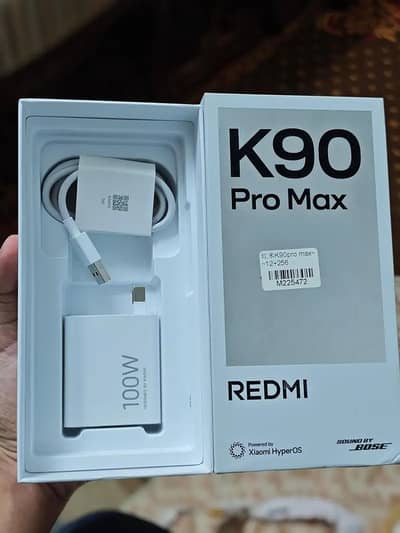 Xiaomi Redmi K90 Pro Max 12GB/256GB Non-PTA Full Box