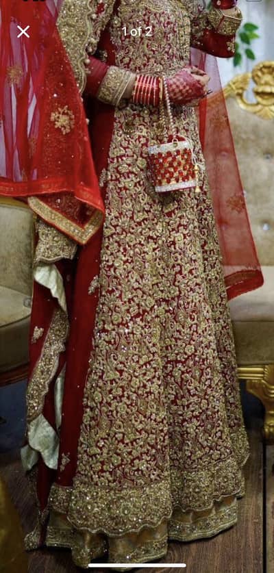 Bridal lehnga maxi for sale