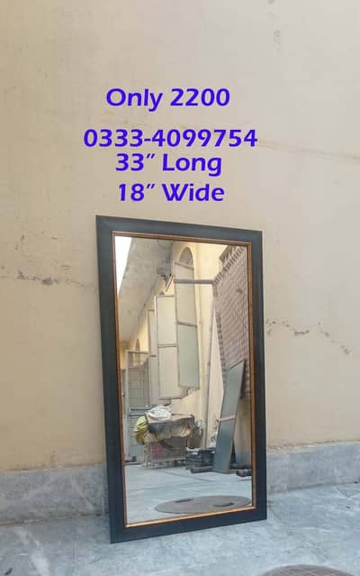 2.8  feet Brand New Mirrors with Frame for Sale