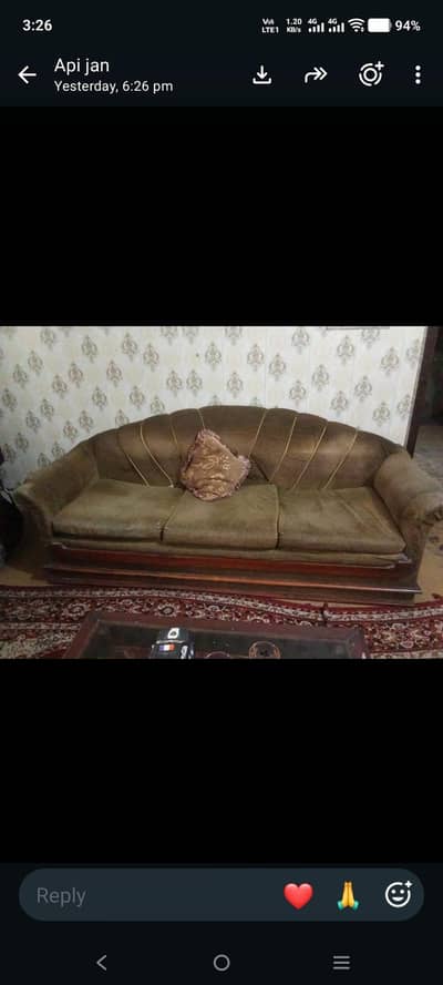 6 seater sofa set