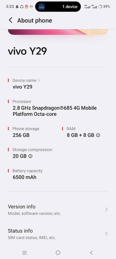 Vivo V29