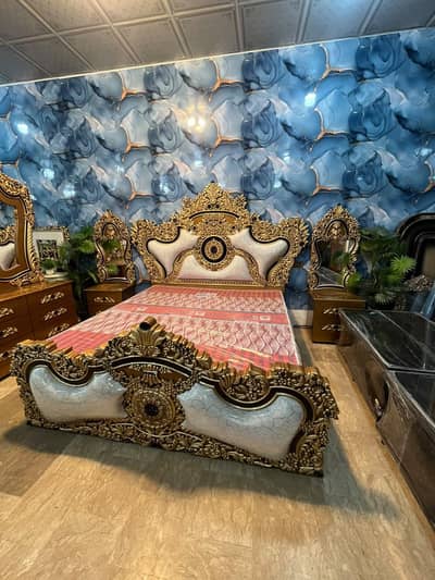 KingSize|BedSet |for Sale |Basheer Baloch Furniture House