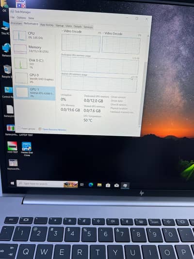 HP ZBook Fury 16 G9 | i7 12th Gen | 16GB DDR5 | RTX A3000 12GB