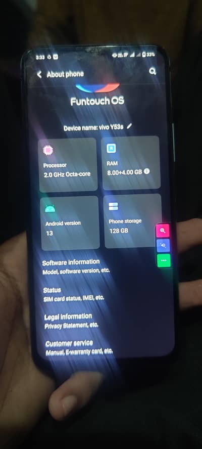 Vivo Y53s
