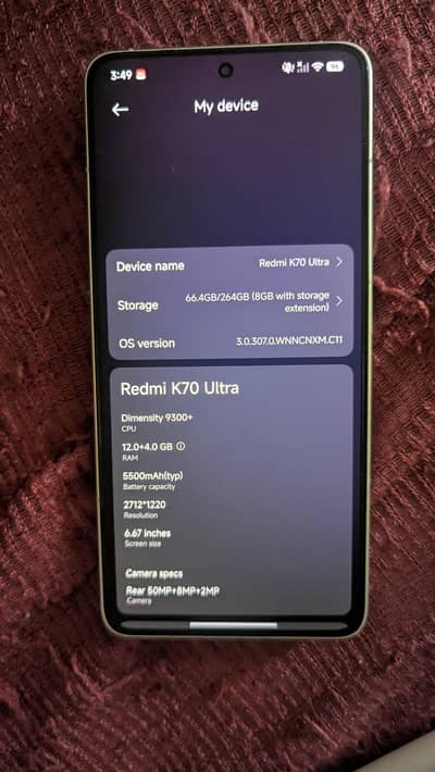 Xiaomi Redmi K70 Ultra