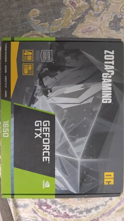 GTX 1650 4GB OC EDITION READ DESCRIPTION