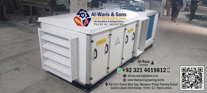 HVAC AHU for Hospital / Mall / Factory / Exhaust Duct Blower Fan