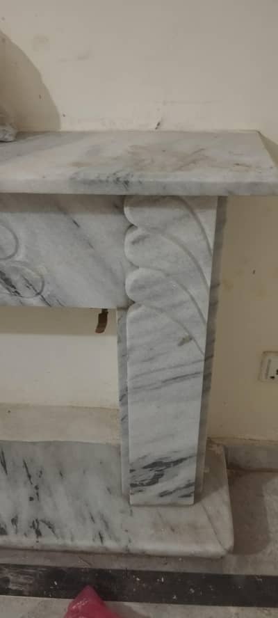 marble fireplace