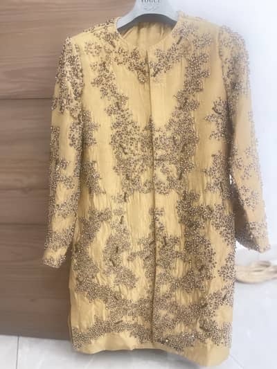 HSY embroidered zari jacket wedding