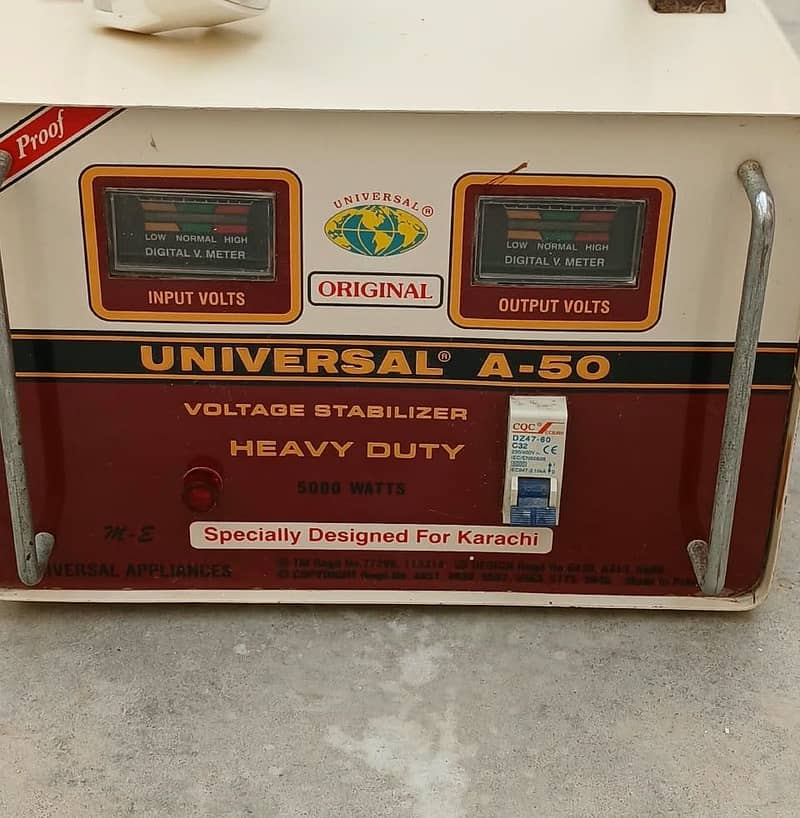 Universal Voltage Stabilizer A-50 0