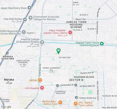 1 KANAL PRIME LOCATION PLOT AVAILABLE FOR SALE IN C BLOCK CANAL GARDEN NEAR BAHRIA TOWN LAHORE