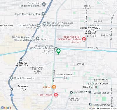 3 Marla Prime Location Residential Plot For Sale Canal Valley, Near Bahria Town Lahore