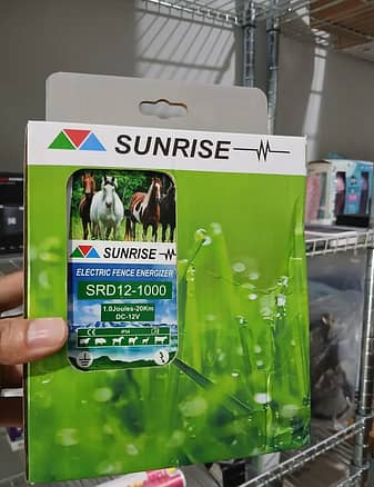 Sunrise Electric Fence Energizer (Srd-12-1000)