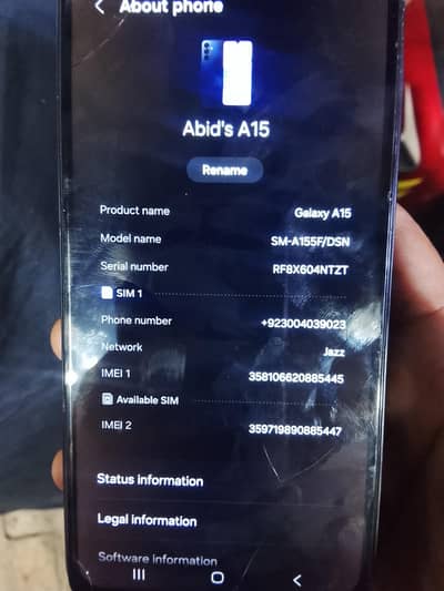 Samsung Mobile A15 5G