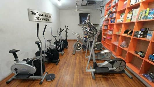 imported manual treadmill elliptical cycle exercise cycling machine