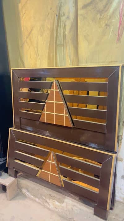 Stylish Wooden Single Bed / New Design Single Bed for Sale