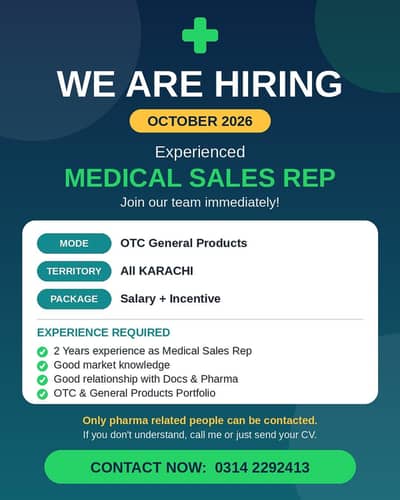 Medical Representative