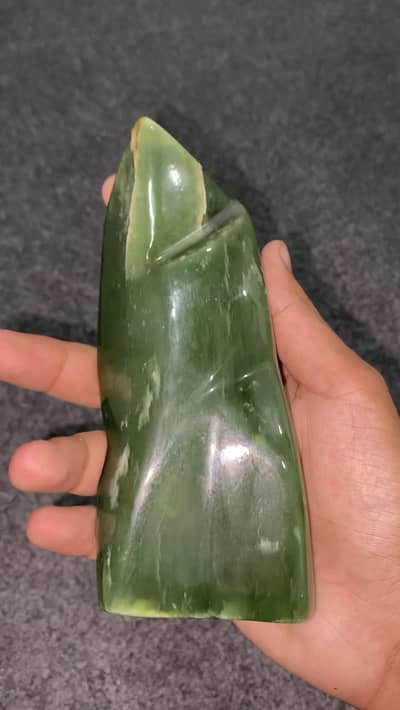 Natural Nephrite Jade Stone 500g+ | Raw Jade