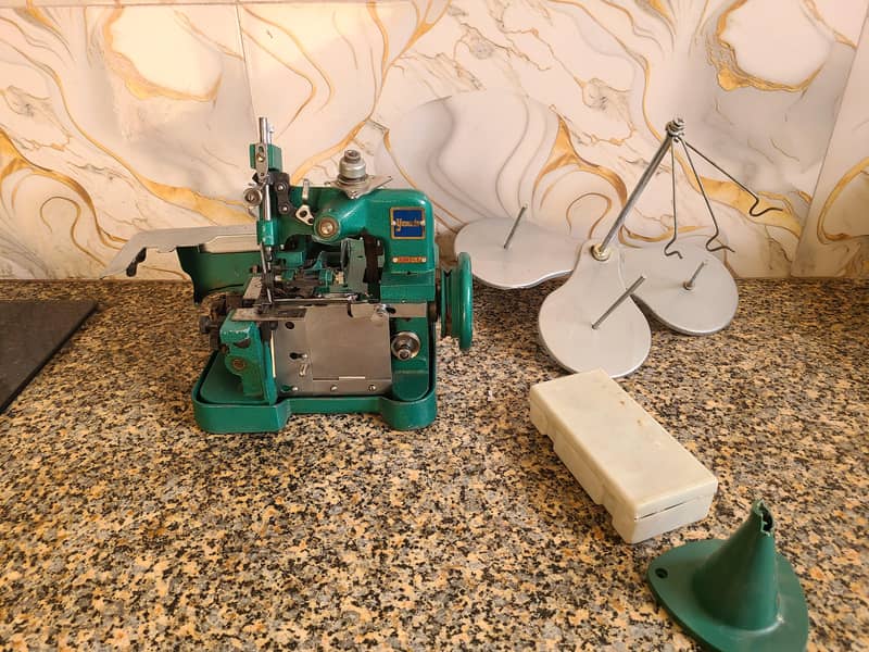 Overlock sewing machine 1